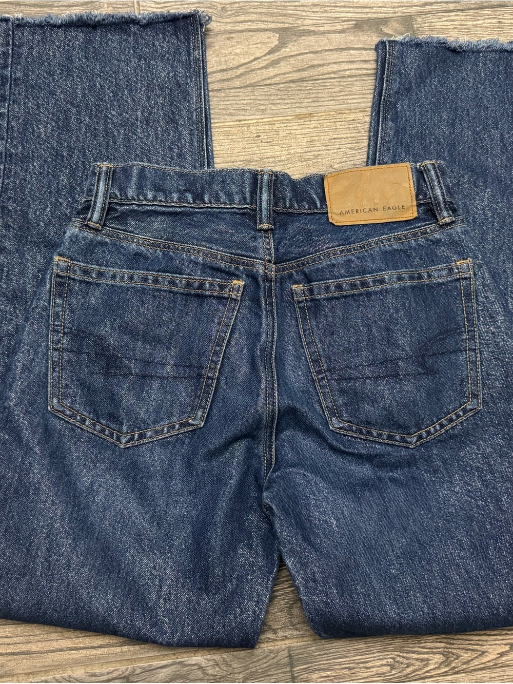 American Eagle Womens Ex-Boyfriend Glitter/Shimmer jeans - size 00